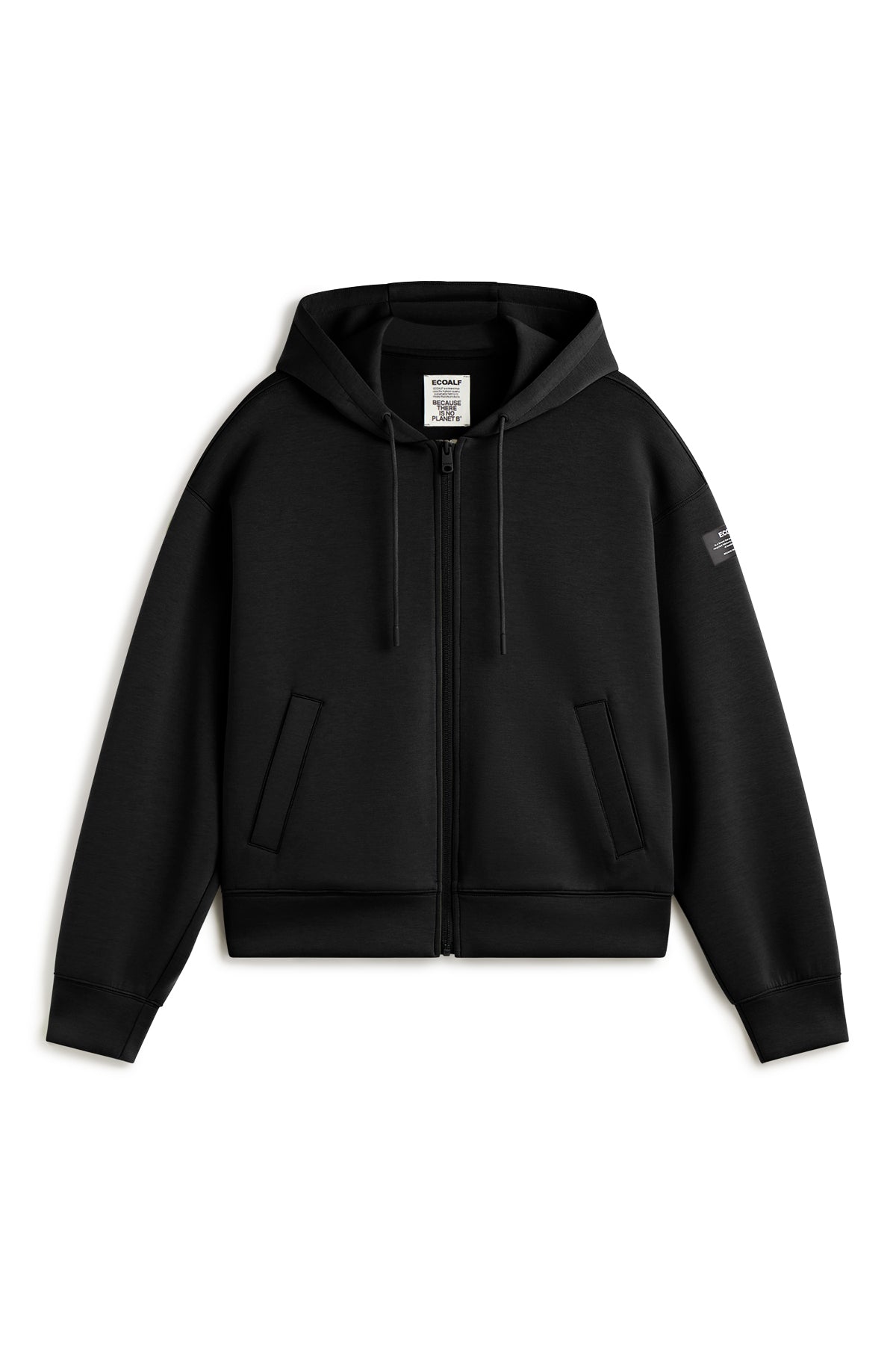 sudadera-ecoalf-arica-negra-de-mujer-16-lenzing-ecovero-fit-holgado-con-capucha image 6