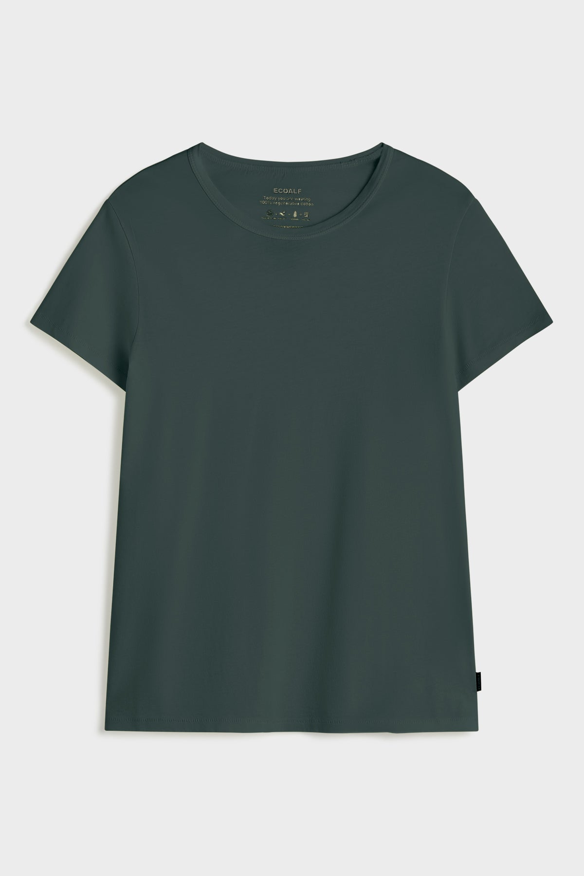 camiseta-keile-ecoalf-khaki-de-algod-n-regenerativo-para-mujer image 6