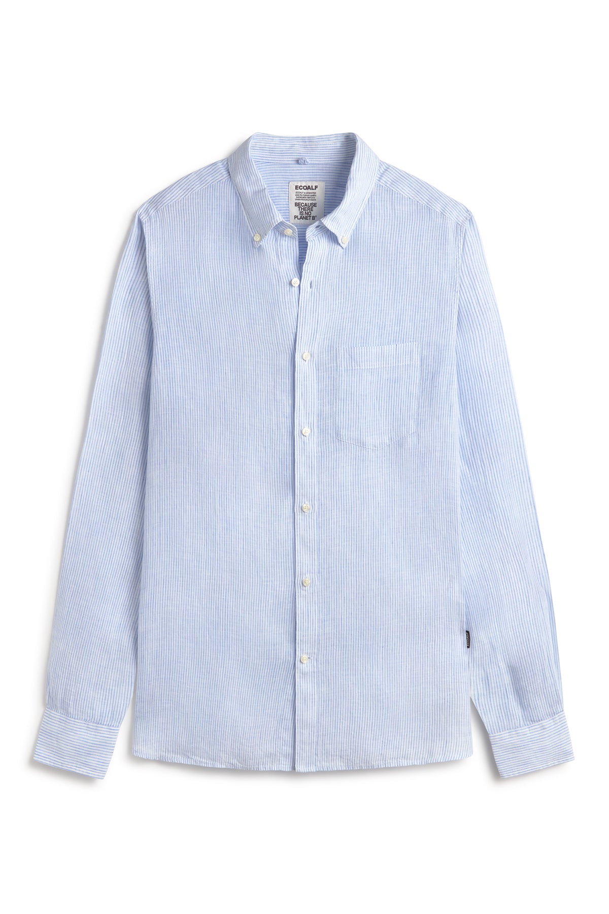 ecoalf-camisa-adan-azul-de-hombre image 5