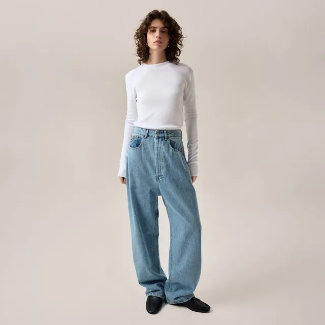 lois-bruna-l-jeans-relaxed-straight-de-mujer-corte-recto-con-pierna-tapered-100- image 1