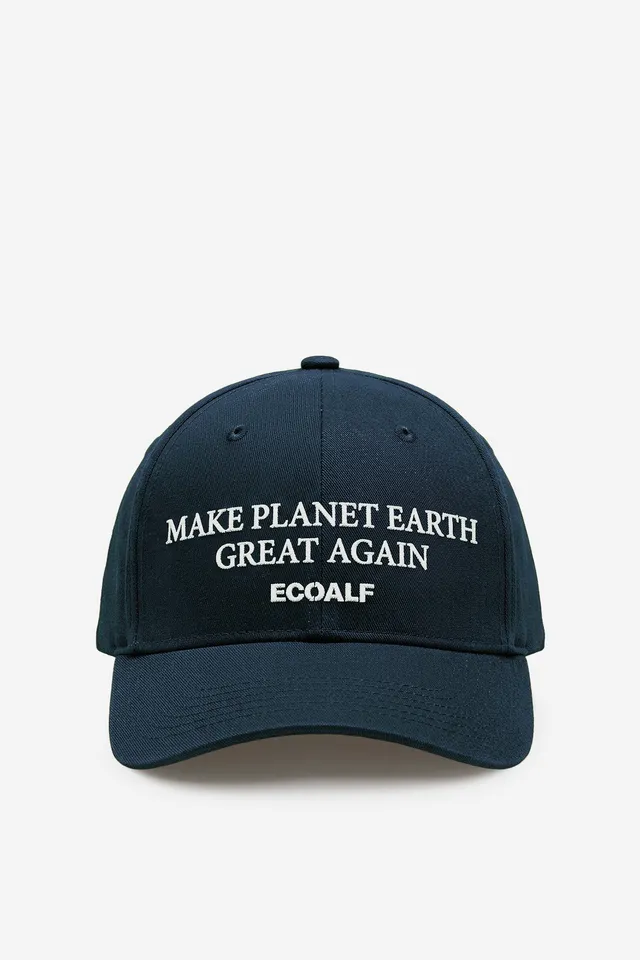 gorra-great-de-ecoalf-azul-algod-n-org-nico image 1