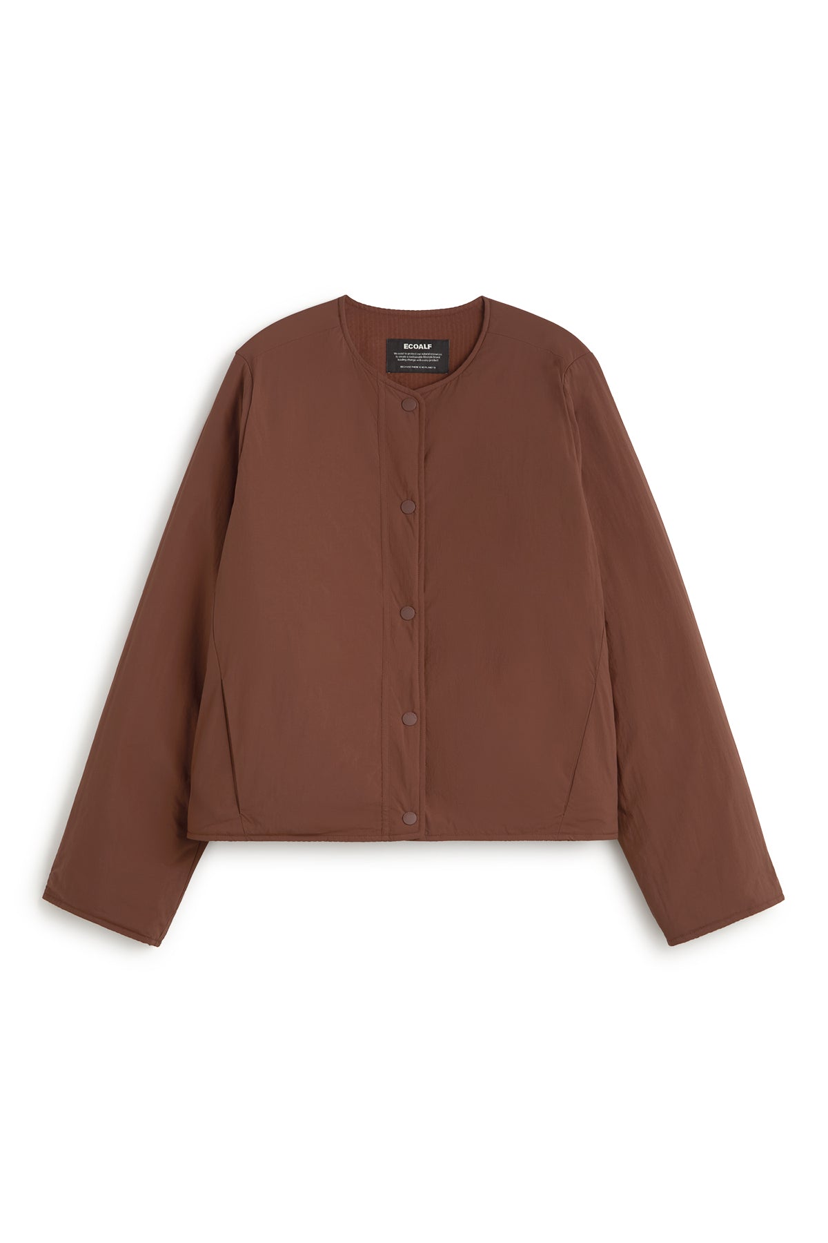 ecoalf-chaqueta-reversible-gabi-marr-n-para-mujer-abrigo-de-algod-n-org-nico image 7