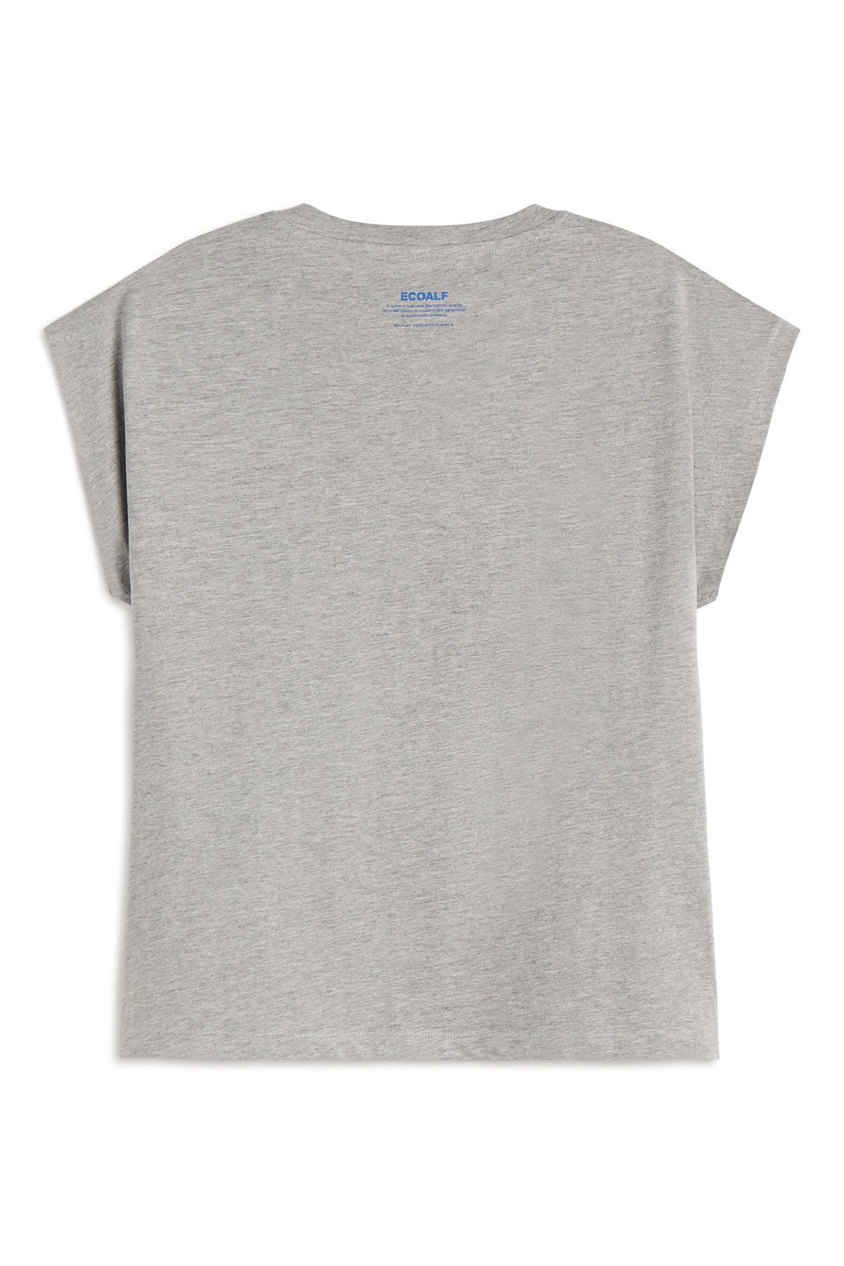 ecoalf-camiseta-namur-gris-claro-de-mujer-30-algod-n-reciclado-mensaje-because-t image 7