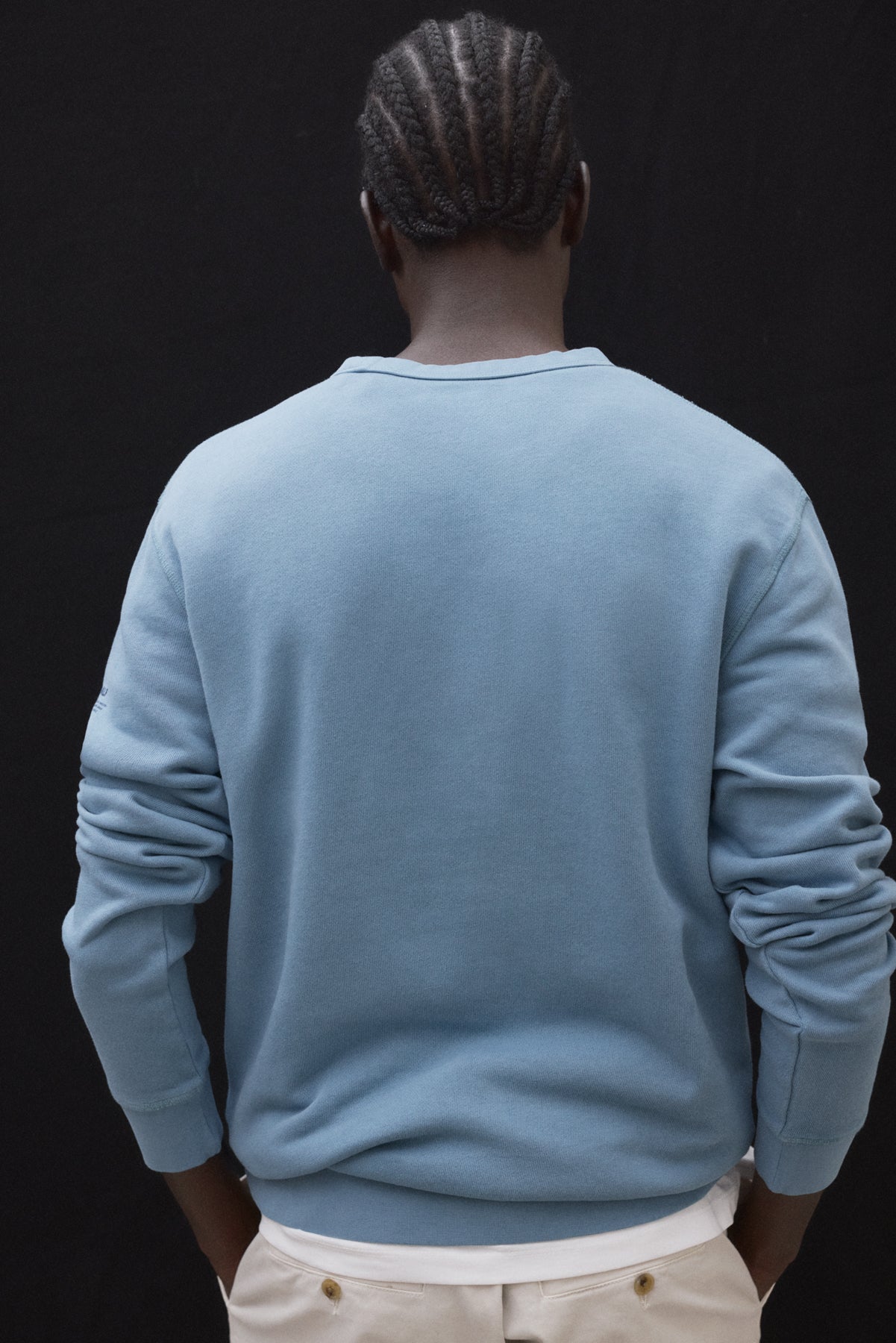 ecoalf-sudadera-gola-azul-para-hombre-100-algod-n-regenerativo-manga-ragl-n image 4