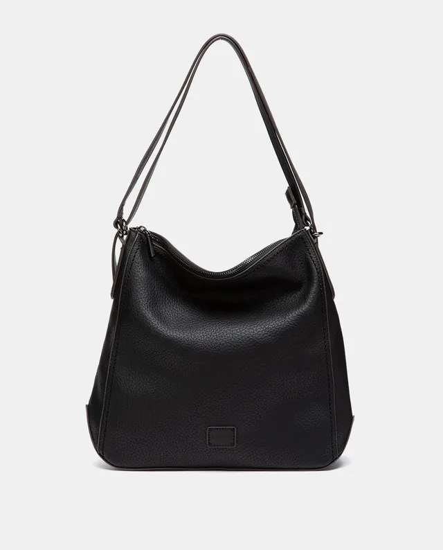 abbacino-bolso-multifuncional-negro-en-materiales-reciclados-convertible-a-mochi image 1