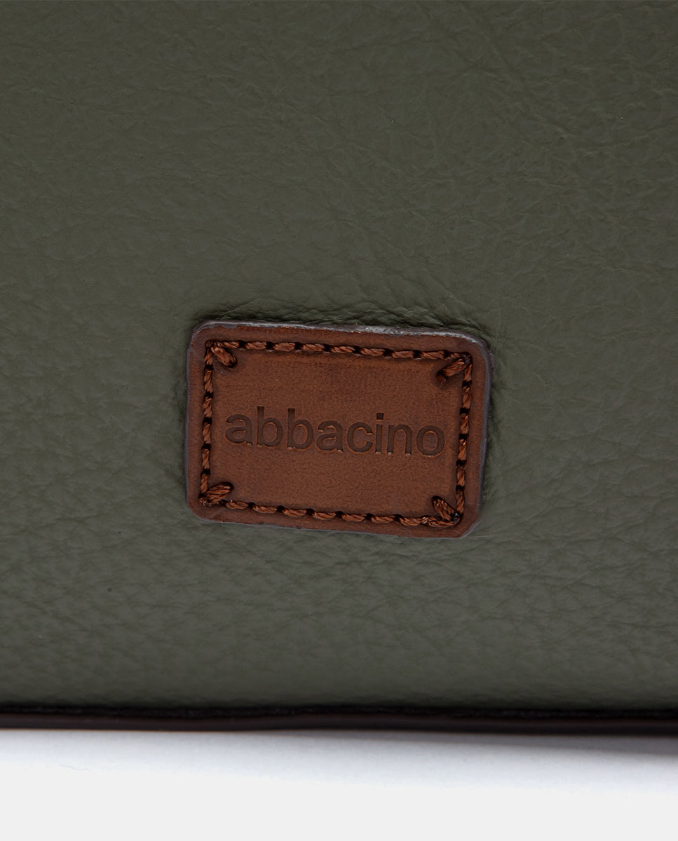 abbacino-bolso-multifuncional-reciclado-verde-convertible-a-mochila image 7