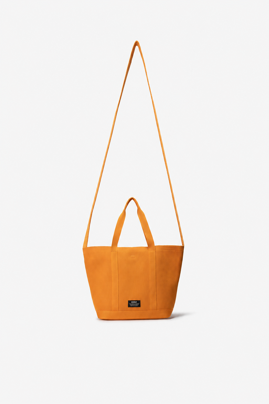 bolso-shopper-mini-marta-tika-liso-naranja-de-mujer-ecoalf-100-poli-ster-recicla image 1