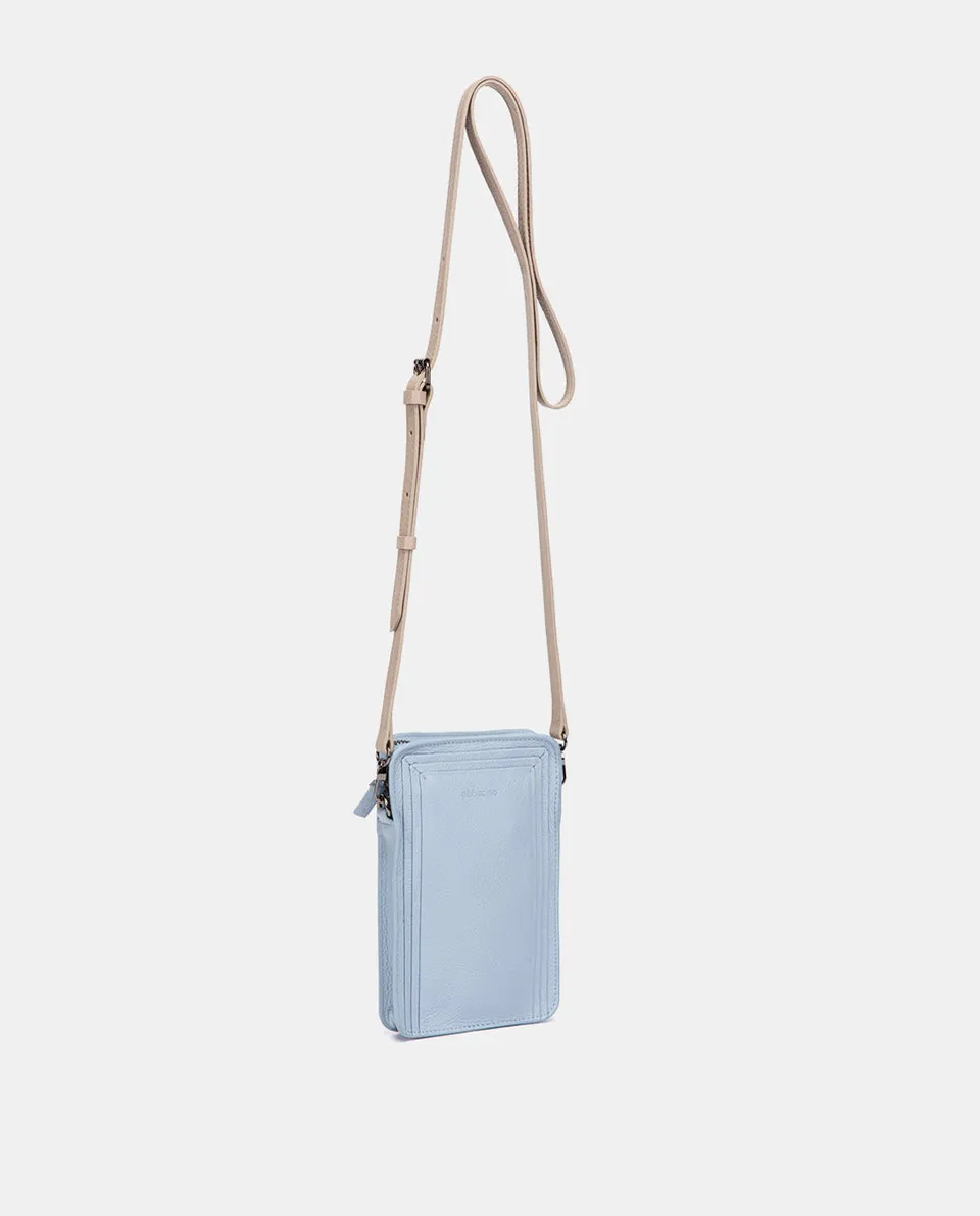 abbacino-bolso-para-m-vil-de-piel-azul-claro-plisado image 1