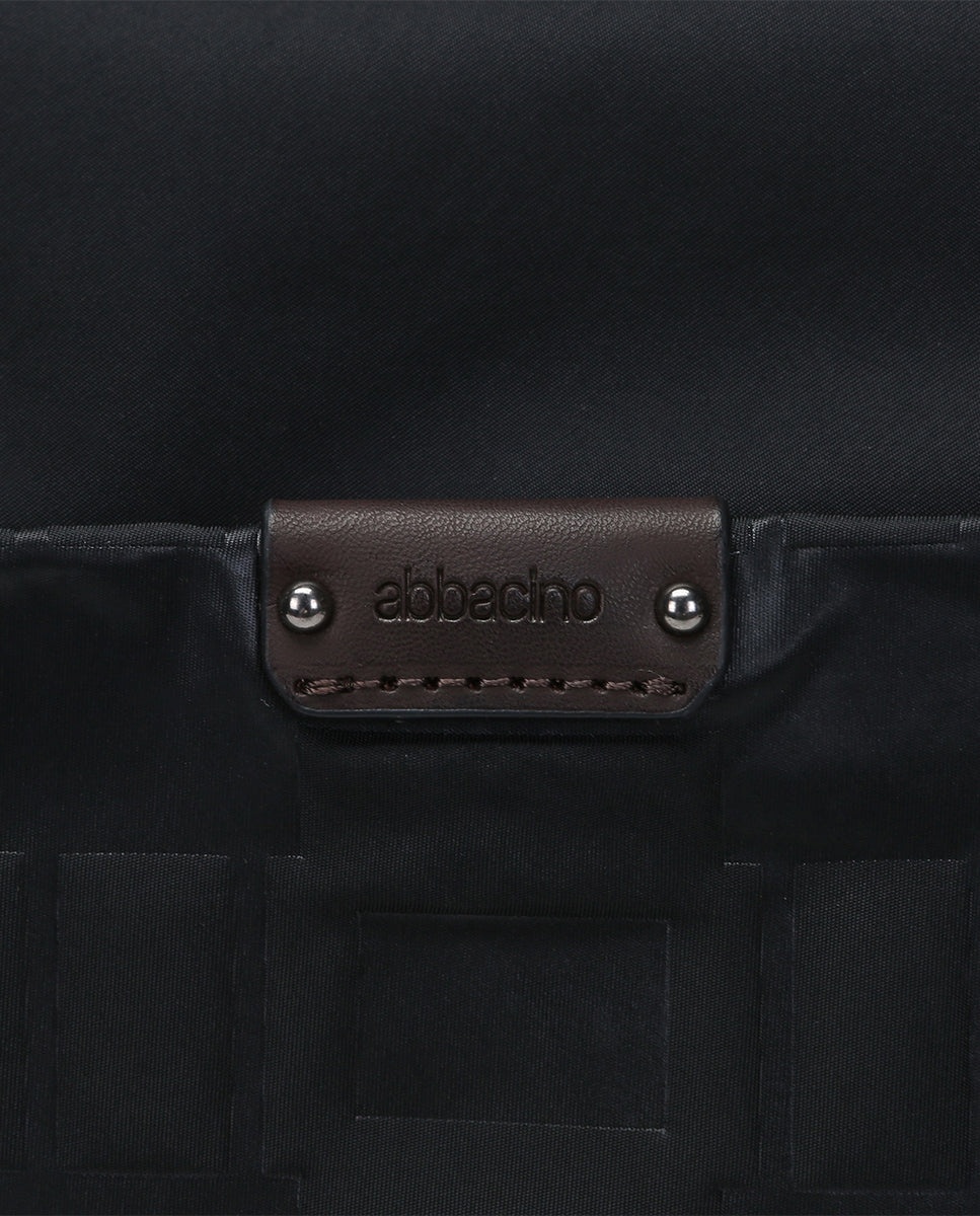 abbacino-bolso-multifuncional-nylon-reciclado-negro-convertible-mochila image 7