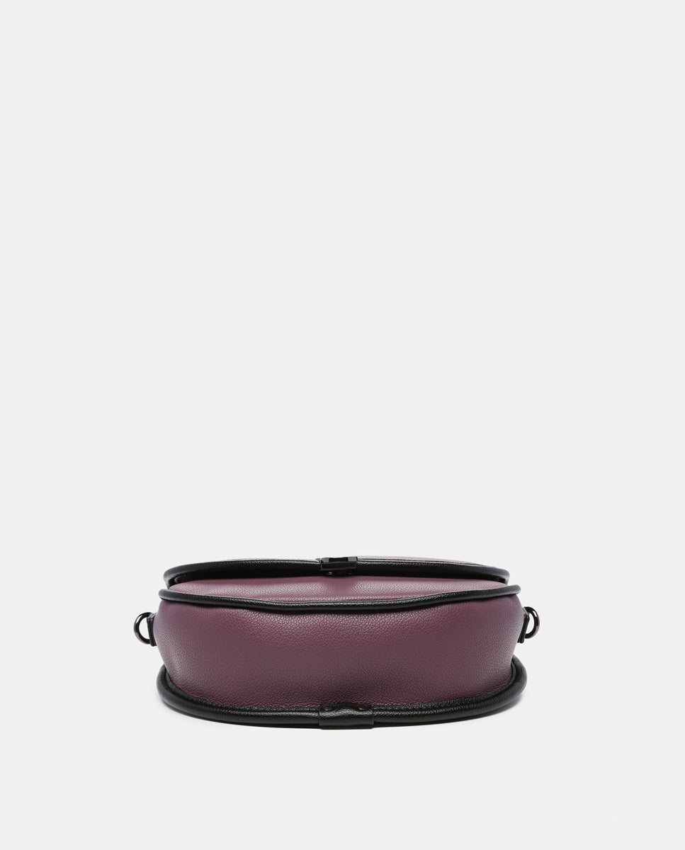 abbacino-bandolera-media-luna-morada-en-materiales-reciclados image 7