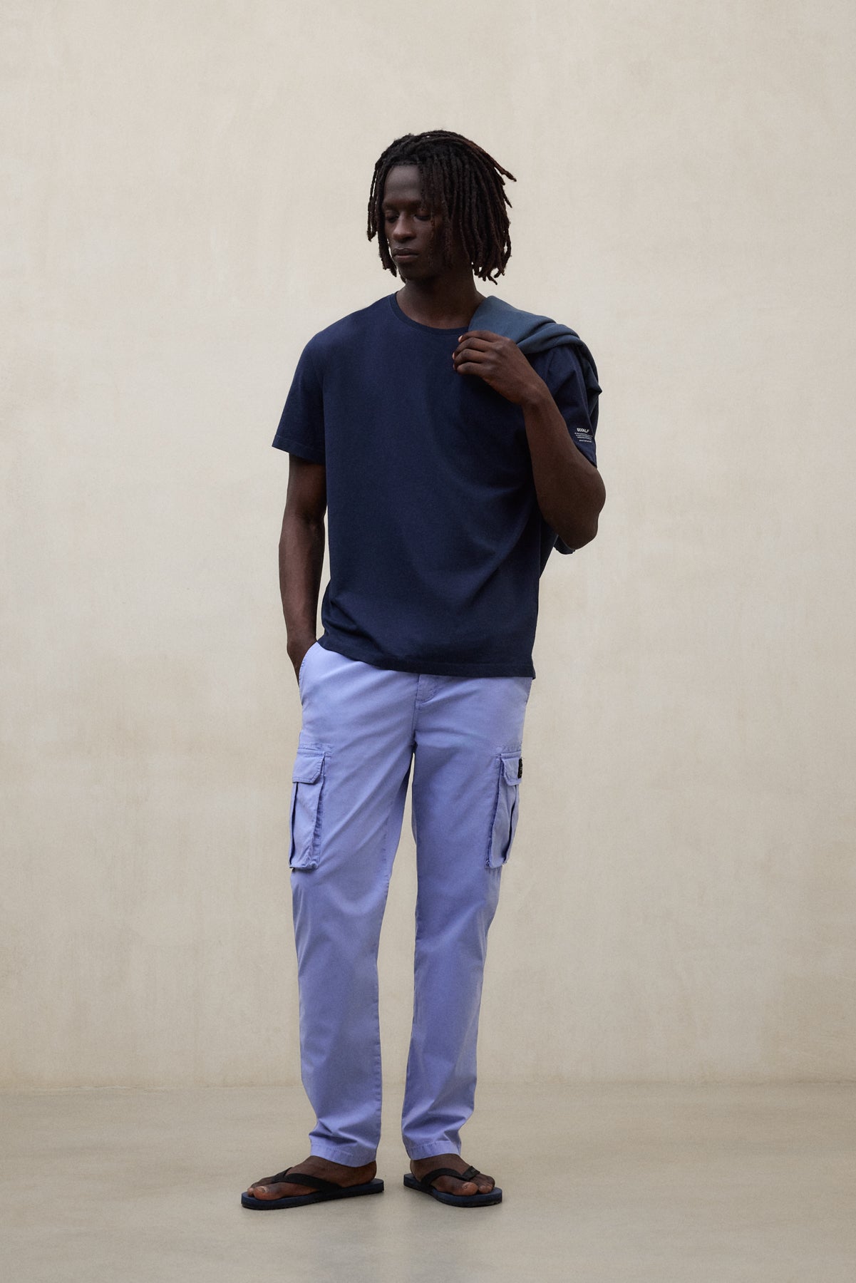 ecoalf-pantalones-ethicargo-azul-cargo-de-algod-n-regenerativo-para-hombre image 1