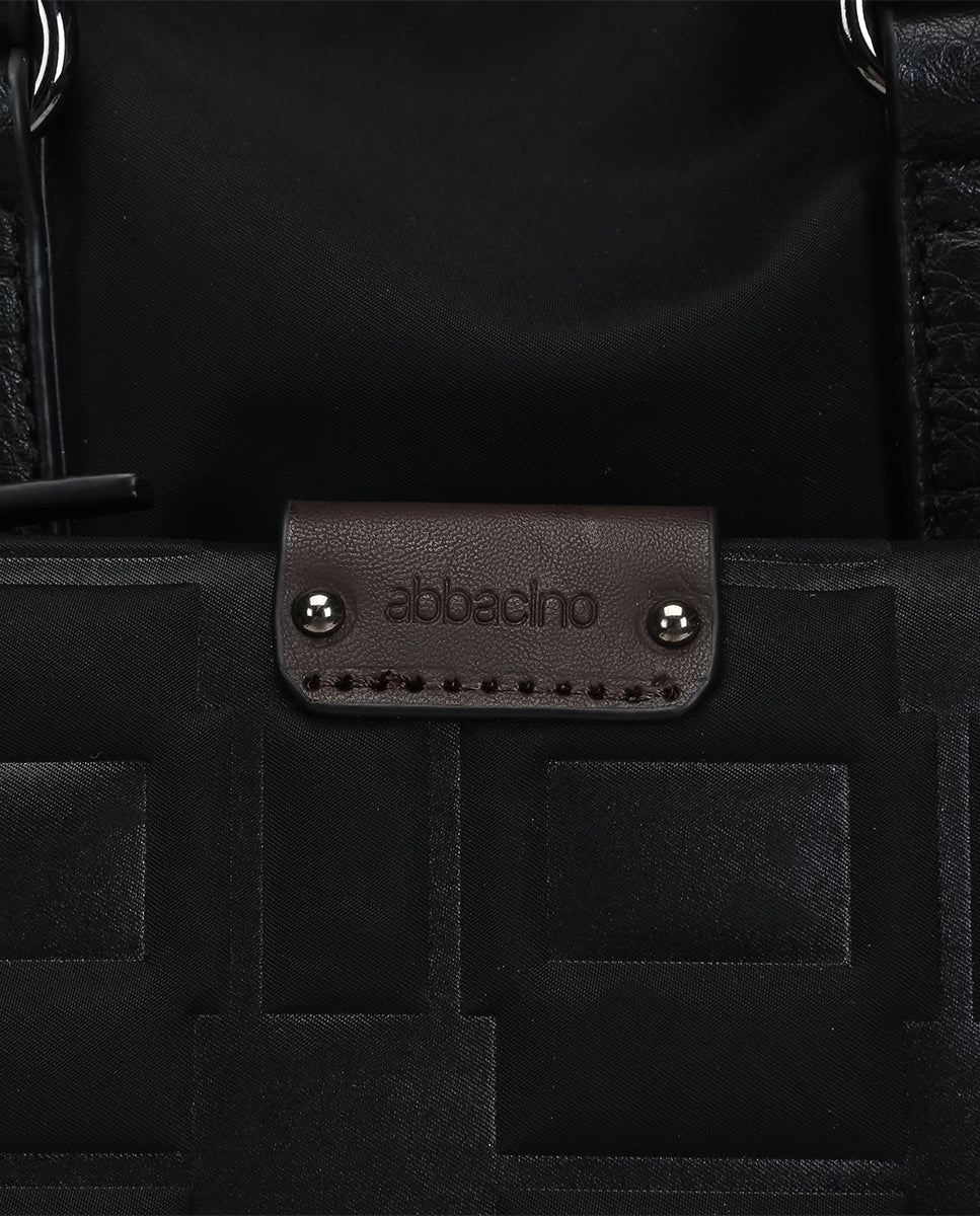 abbacino-mochila-nylon-reciclado-acolchado-negra image 6