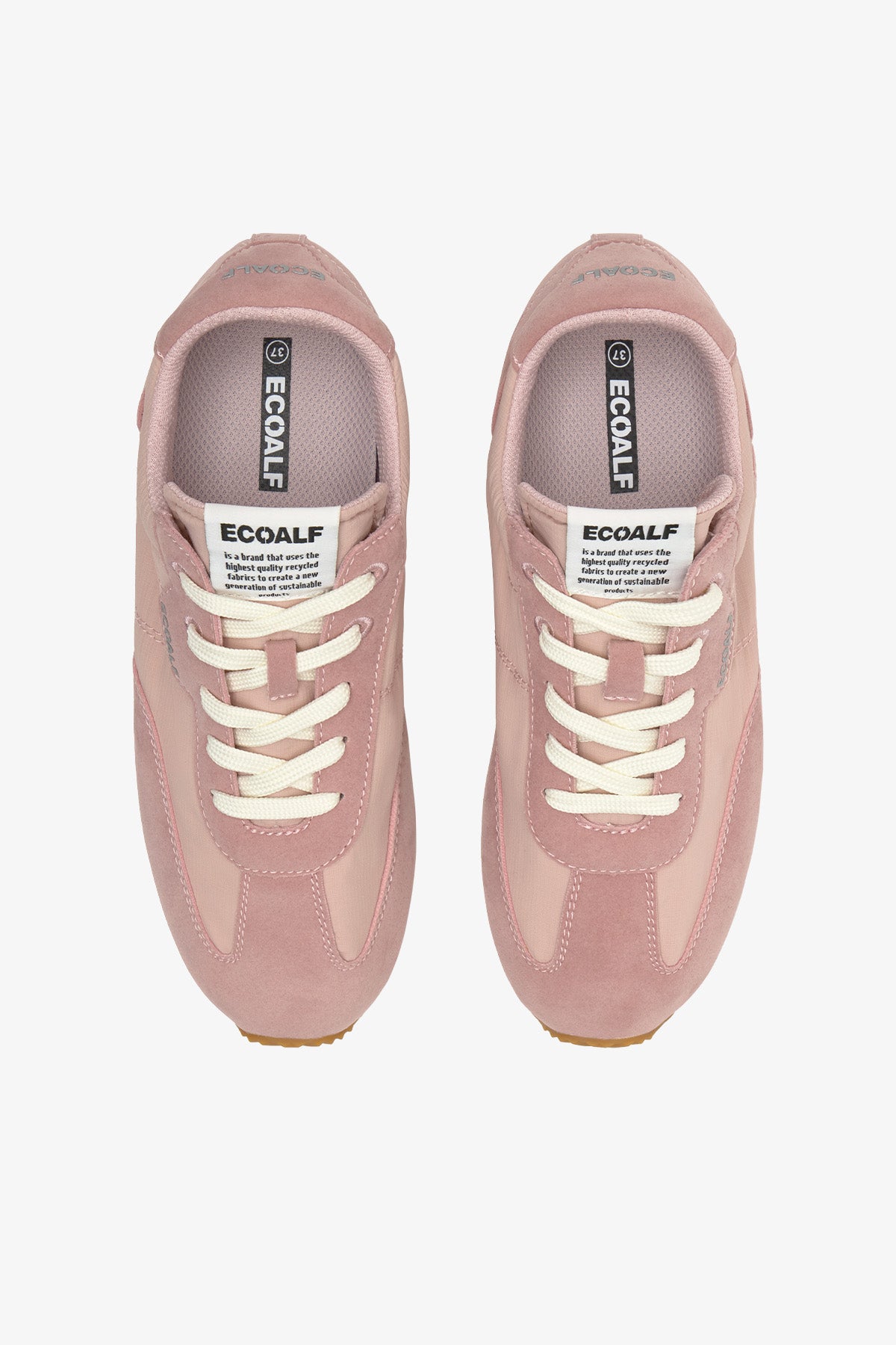 ecoalf-zapatilla-denver-rosa-de-mujer-sneaker-vegana-ligera-de-100-poliamida-rec image 4