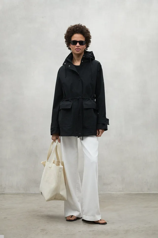 ecoalf-chaqueta-tabur-negra-chaqueta-larga-de-poli-ster-reciclado-repelente-al-a image 1