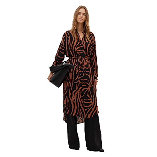 parfois-vestido-camisero-estampado-animal-mujer image 8