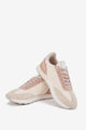 abbacino-sneaker-mujer-piel-textil-beige image 2