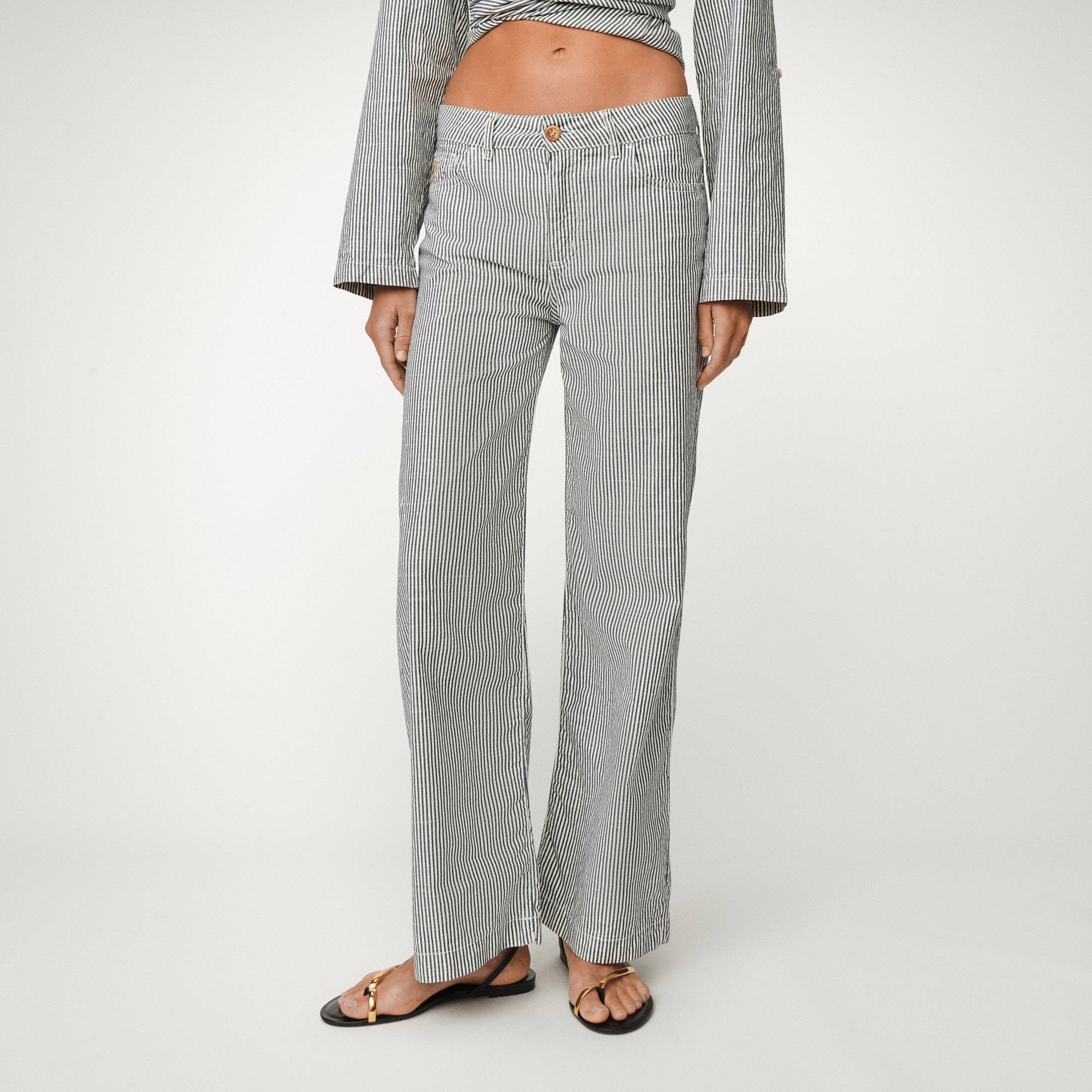 lois-culotte-2172-7967-pantal-n-cropped-de-lino-con-rayas-fisherman image 2