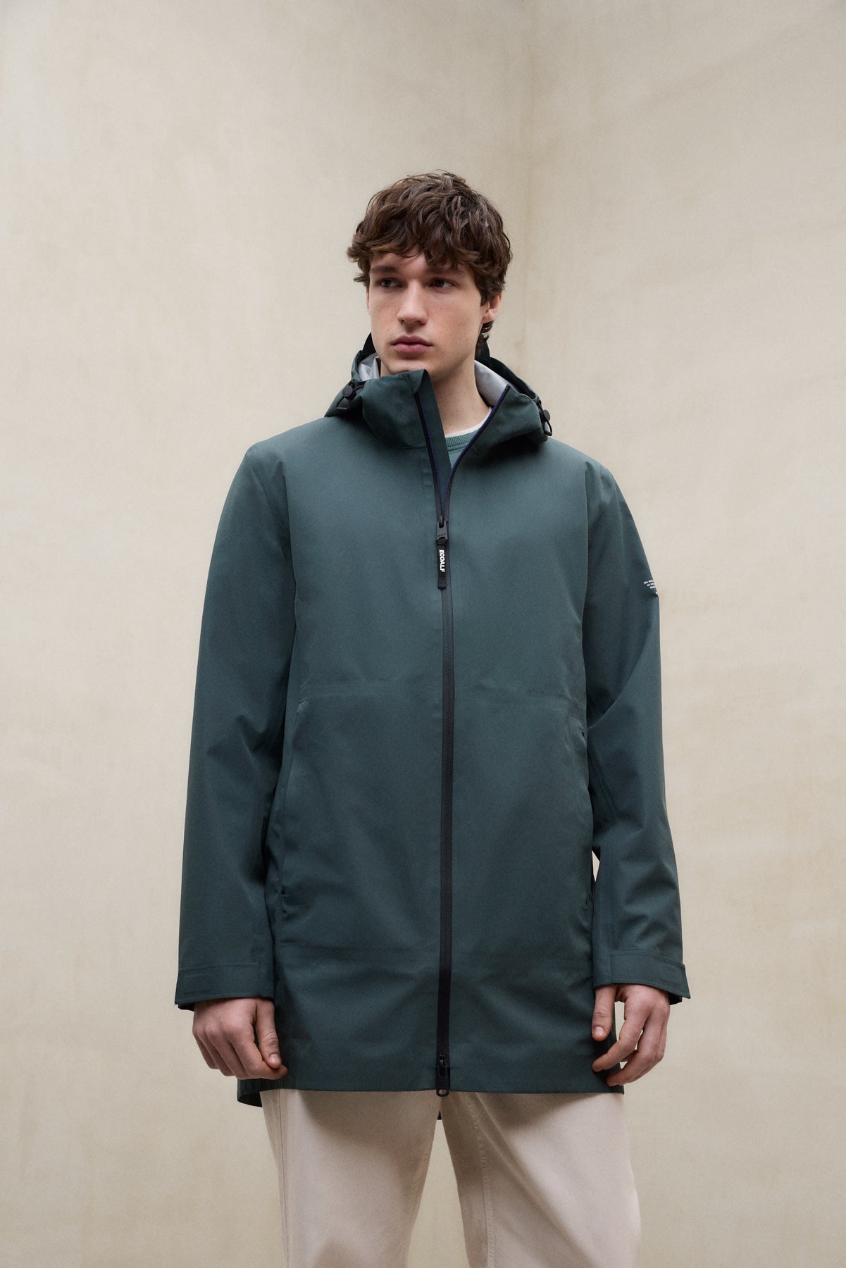 chaqueta-ecoalf-bald-verde-para-hombre image 2