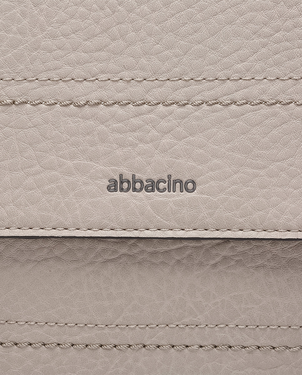 bolso-de-hombro-abbacino-beige-en-materiales-reciclados-con-cuadros-bordados image 7