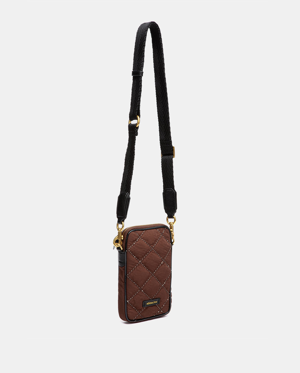 abbacino-bolso-m-vil-acolchado-marr-n-reciclado image 2