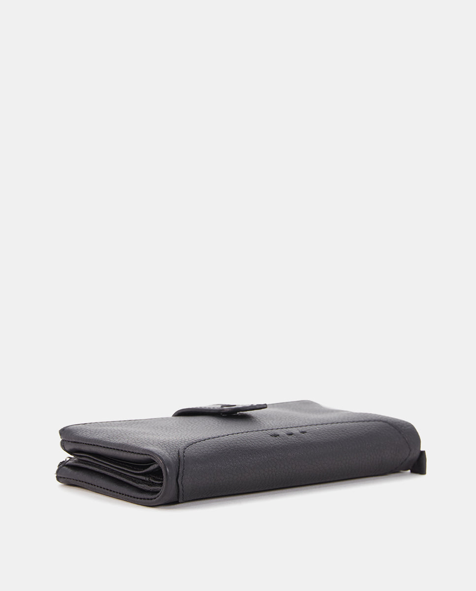 abbacino-cartera-grande-de-piel-negra-premium image 5