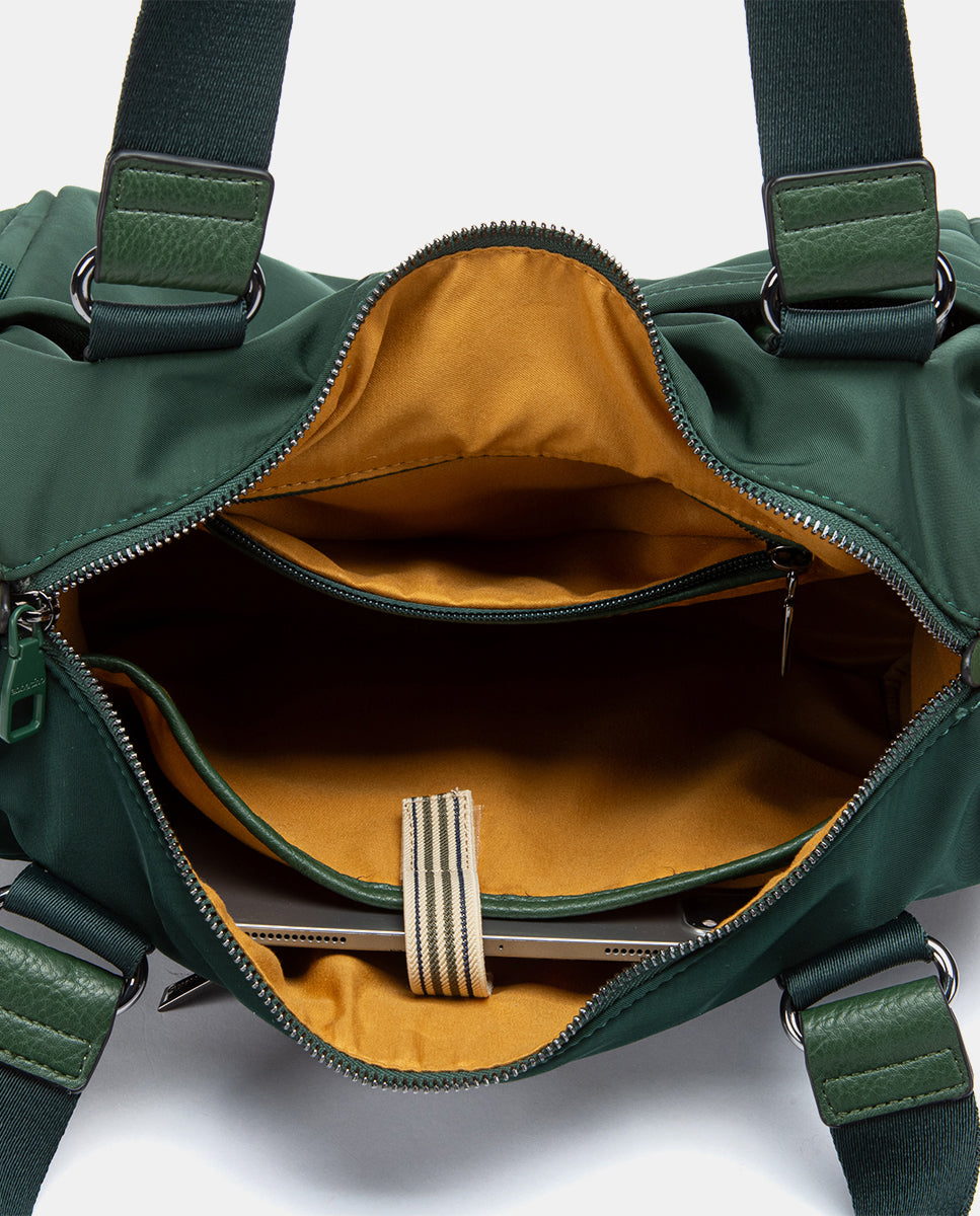 abbacino-bolso-de-viaje-en-materiales-reciclados-verde-deportivo-con-bandolera image 7