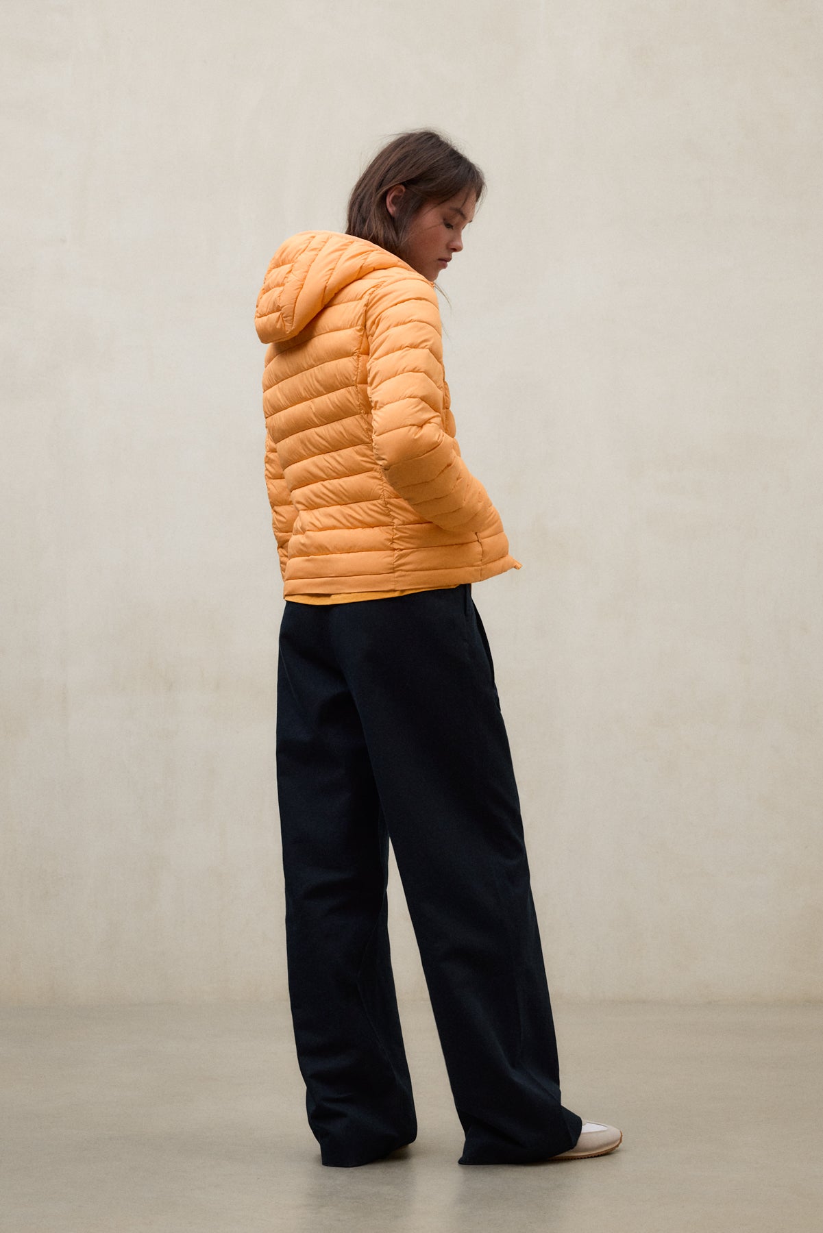 chaqueta-atlantic-de-ecoalf-para-mujer-naranja-regular-fit-100-poli-ster-recicla image 2