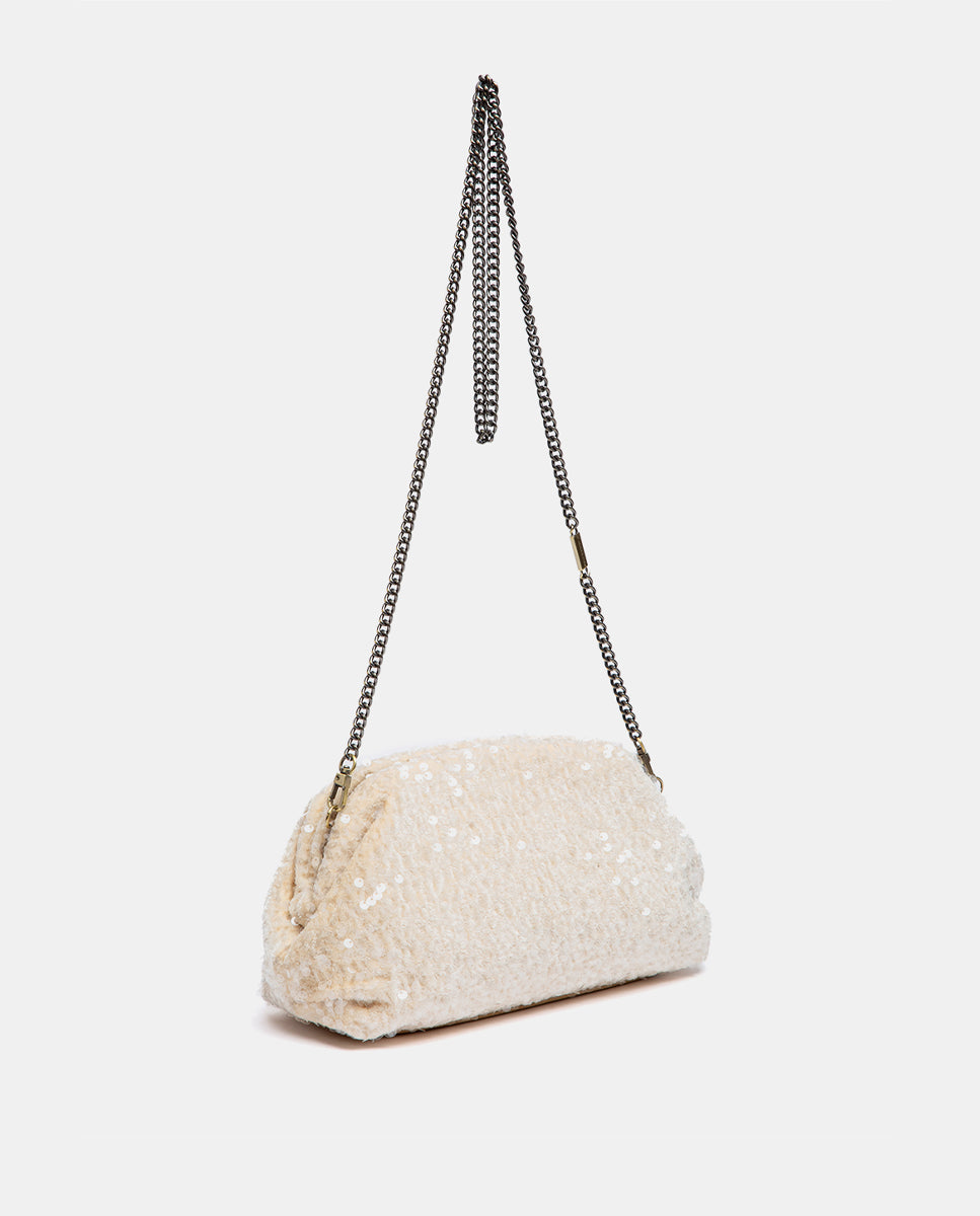 bolso-fiesta-abbacino-beige-lentejuelas-hombro image 3