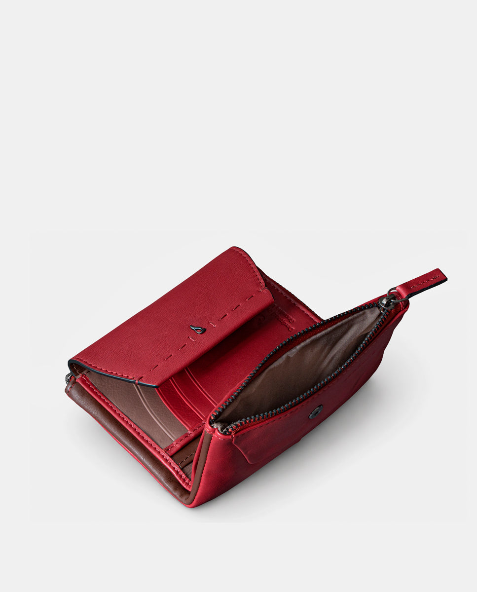 abbacino-cartera-mediana-de-mujer-en-piel-roja-2 image 6