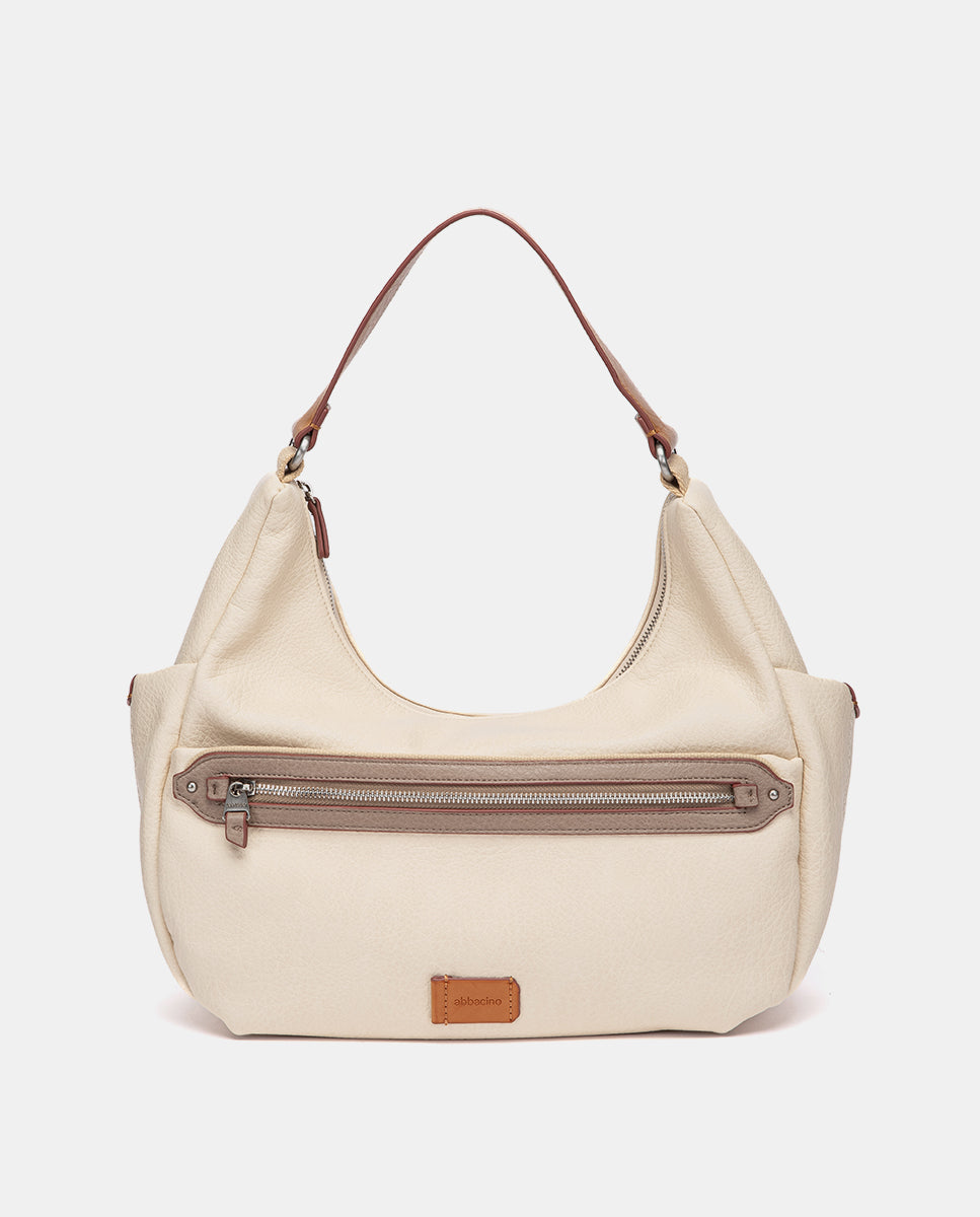 bolso-hobo-abbacino-mujer-reciclado-beige-sport image 1
