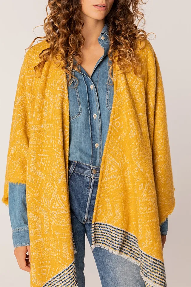 abbacino-poncho-mujer-estampado-mbar-2 image 1