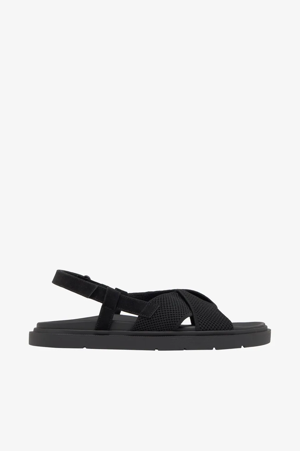 sandalia-ecoalf-gold-de-mujer-en-negro-poli-ster-reciclado-uto-ultraligera-y-veg image 1