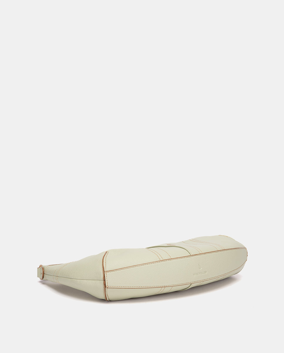 abbacino-bolso-de-hombro-peque-o-verde-de-materiales-reciclados image 6