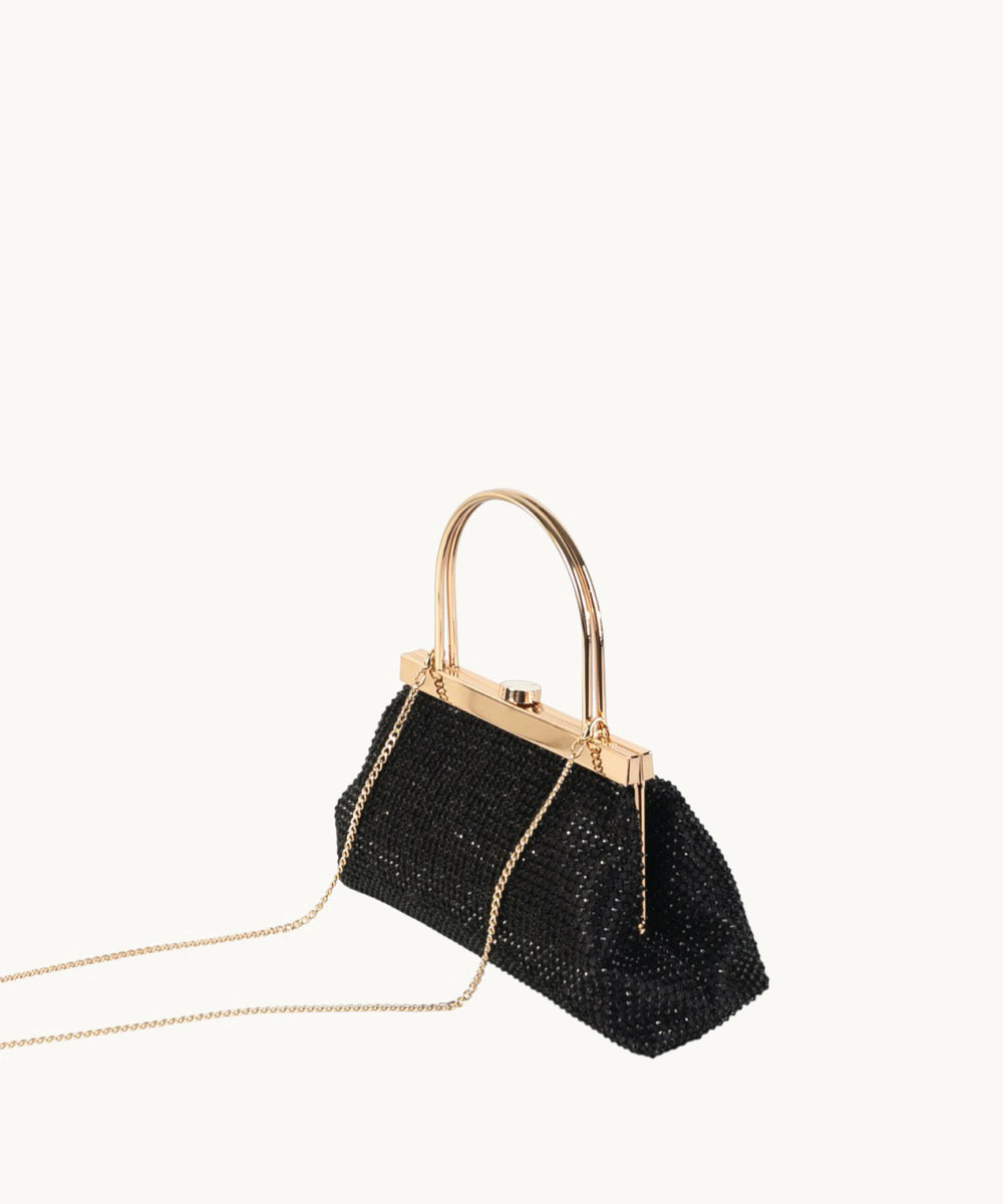 bolso-de-fiesta-kbas-lais-boquilla-poli-ster-negro image 2