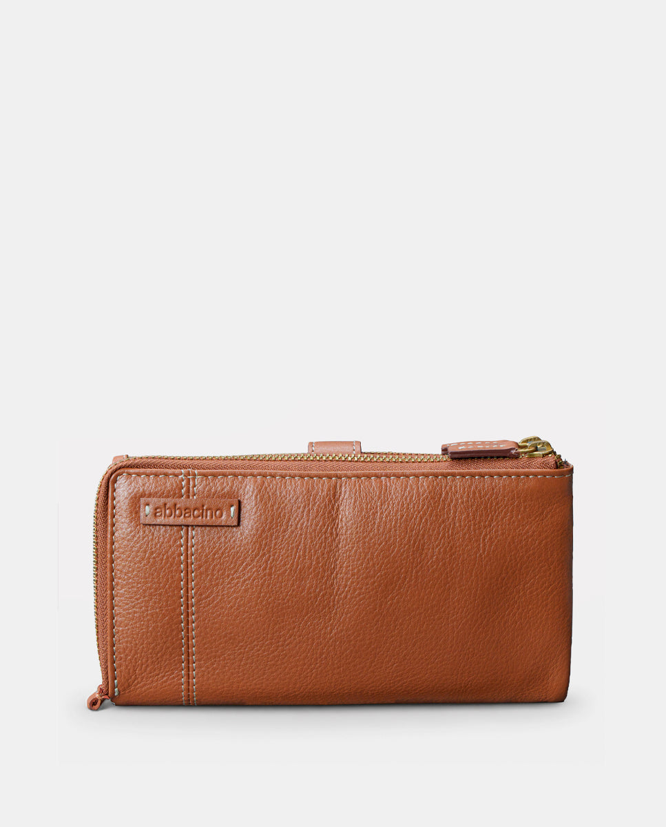 cartera-grande-mujer-abbacino-piel-cognac image 3