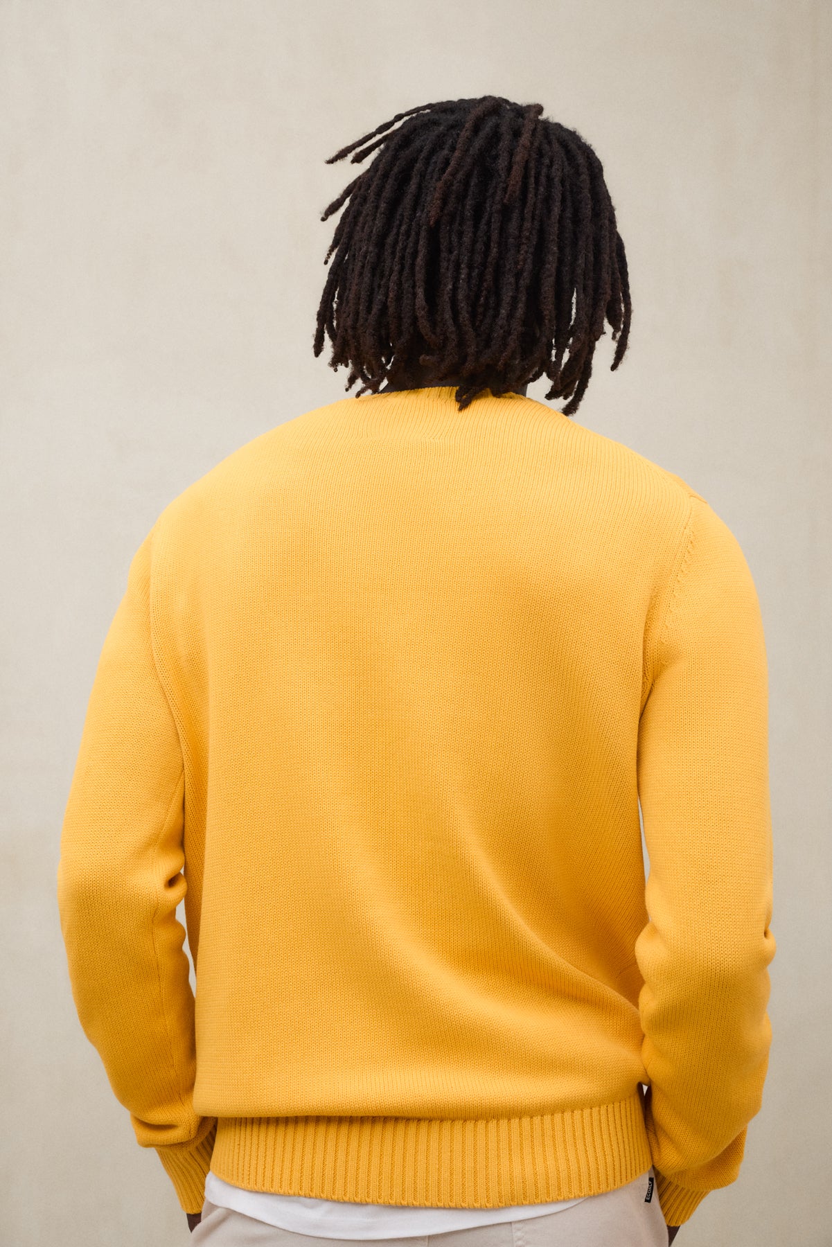 ecoalf-jersey-tail-amarillo-50-algod-n-reciclado-fit-regular-lavado-a-la-piedra image 3