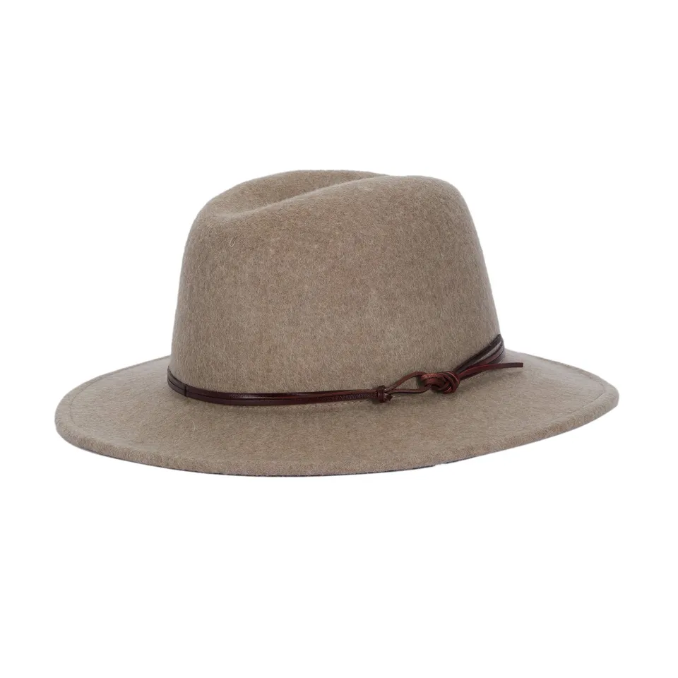 parfois-sombrero-fedora-de-lana-gris-con-cinta-mujer image 1