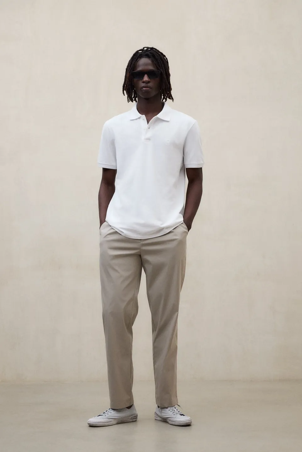polo-ecoalf-tedan-blanco-de-algod-n-reciclado-para-hombre image 1