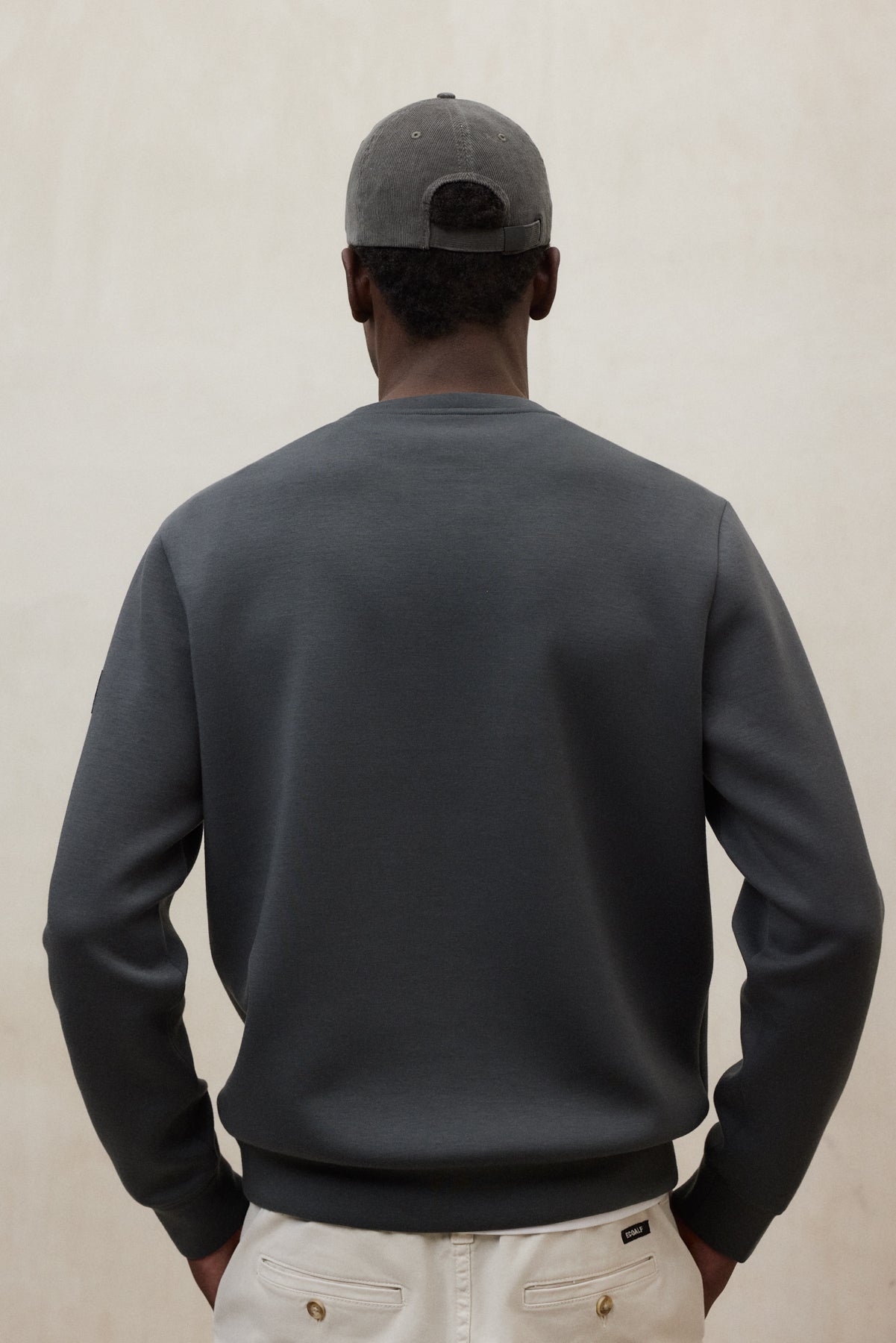 sudadera-ecoalf-arles-verde-de-poli-ster-reciclado-para-hombre image 3
