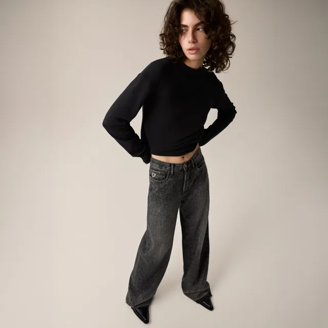 lois-skater-loose-vaqueros-anchos-black-stone image 1