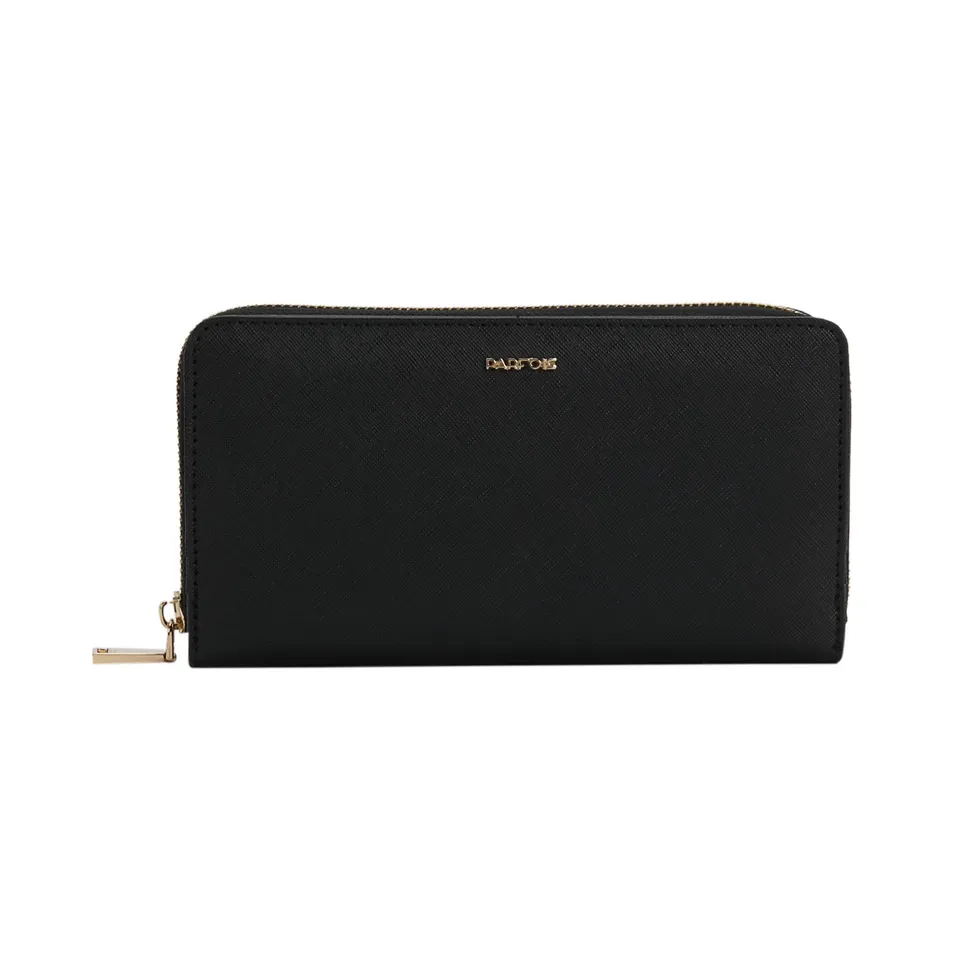parfois-cartera-alargada-lisa-mujer-talla-l-negro image 1