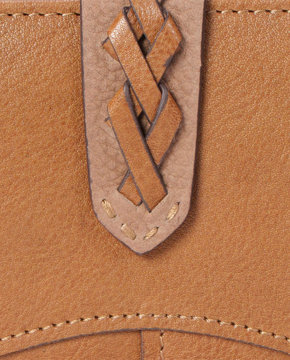 abbacino-cartera-mediana-verde-de-piel-con-trenzado image 7