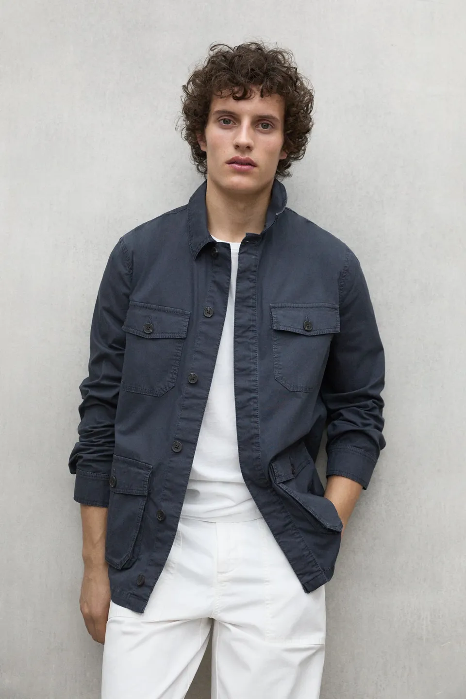 ecoalf-chaqueta-sahara-azul-marino-para-hombre-chaqueta-de-algod-n-reciclado-con image 1