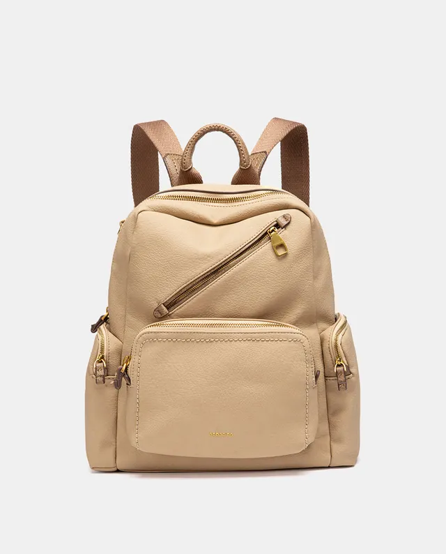 abbacino-mochila-mujer-materiales-reciclados-beige-efecto-piel image 1
