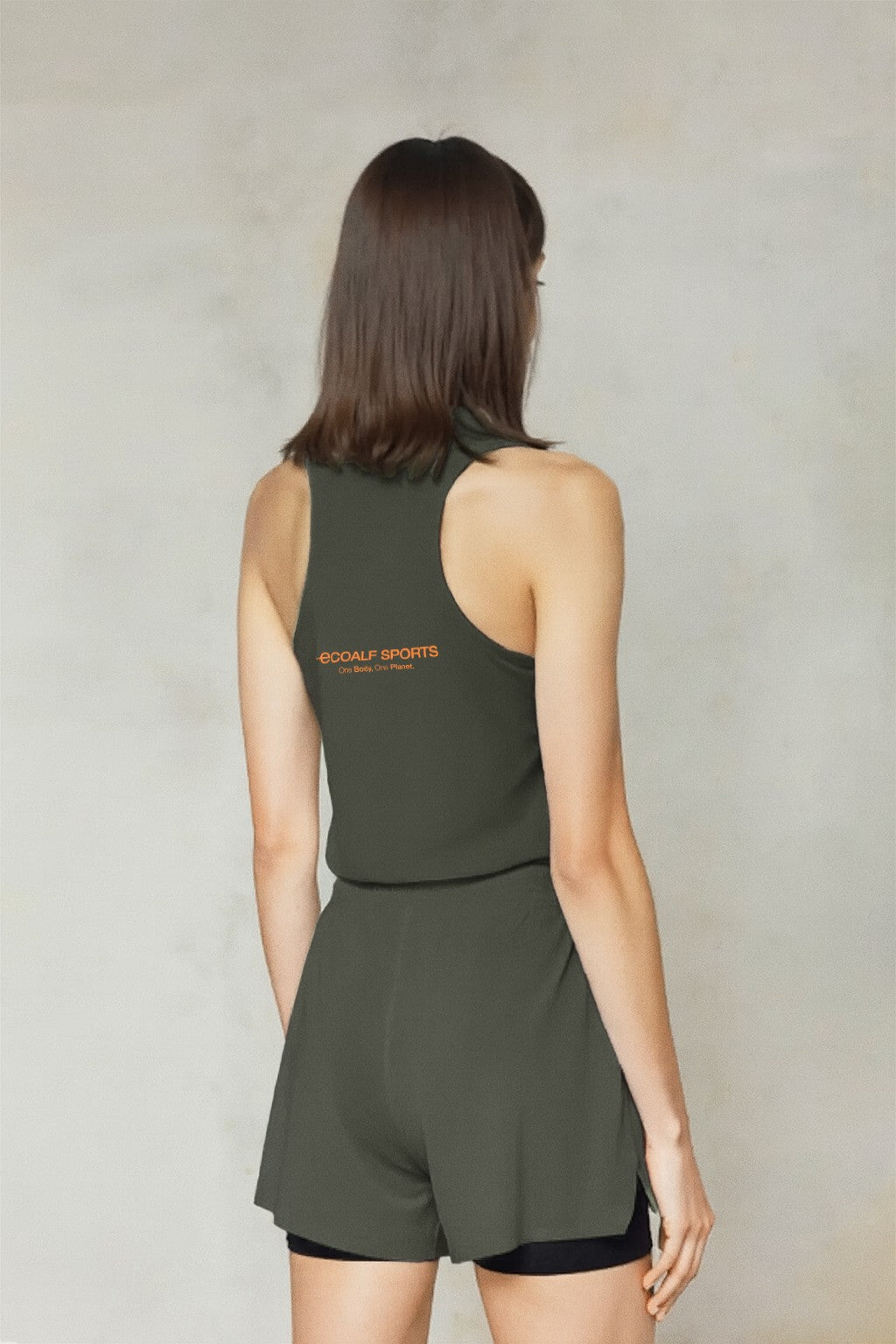 ecoalf-camiseta-canal-verde-para-mujer image 2