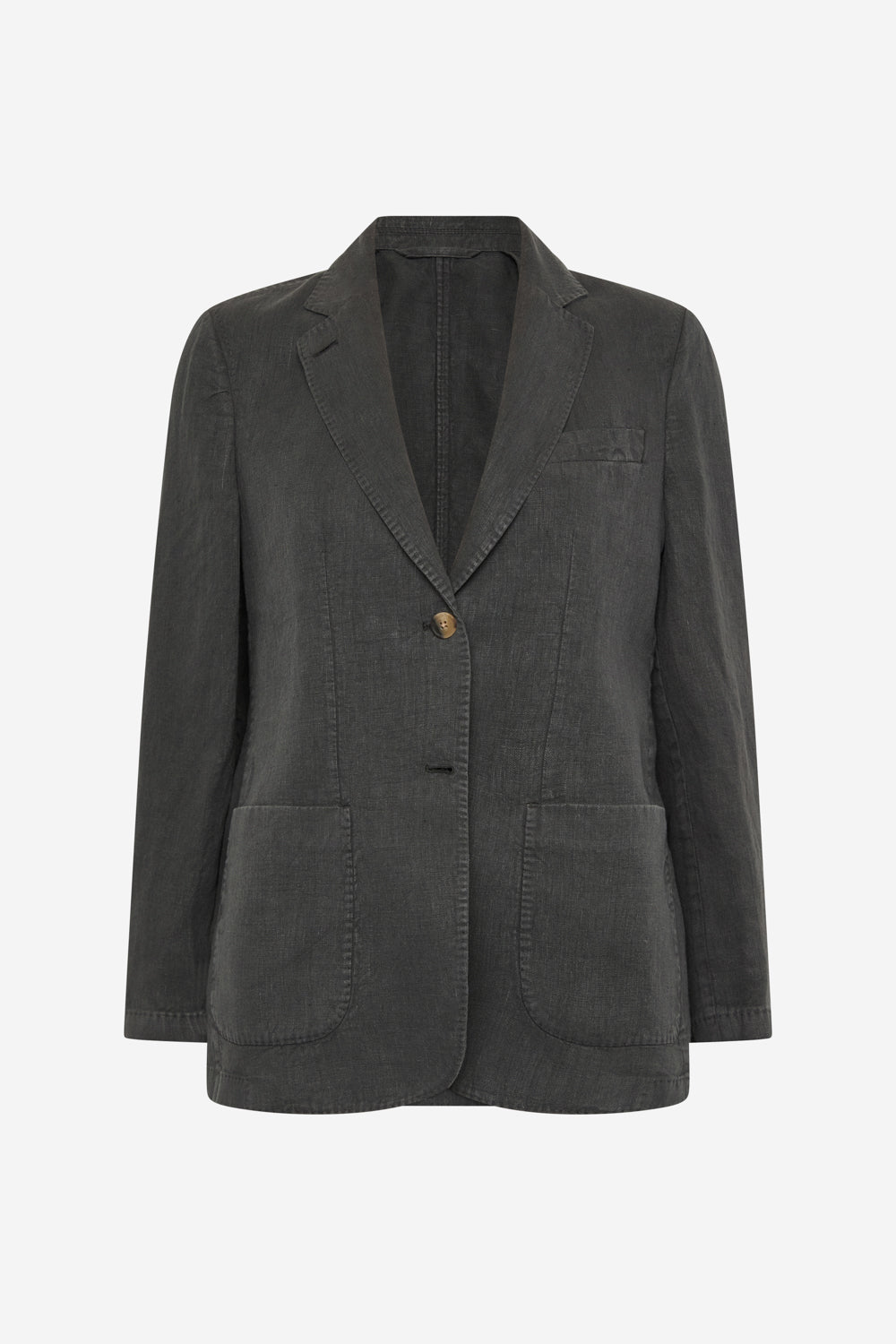 blazer-hoja-c-amo-gris-oscuro-ecoalf-100-c-amo-primavera-verano image 1