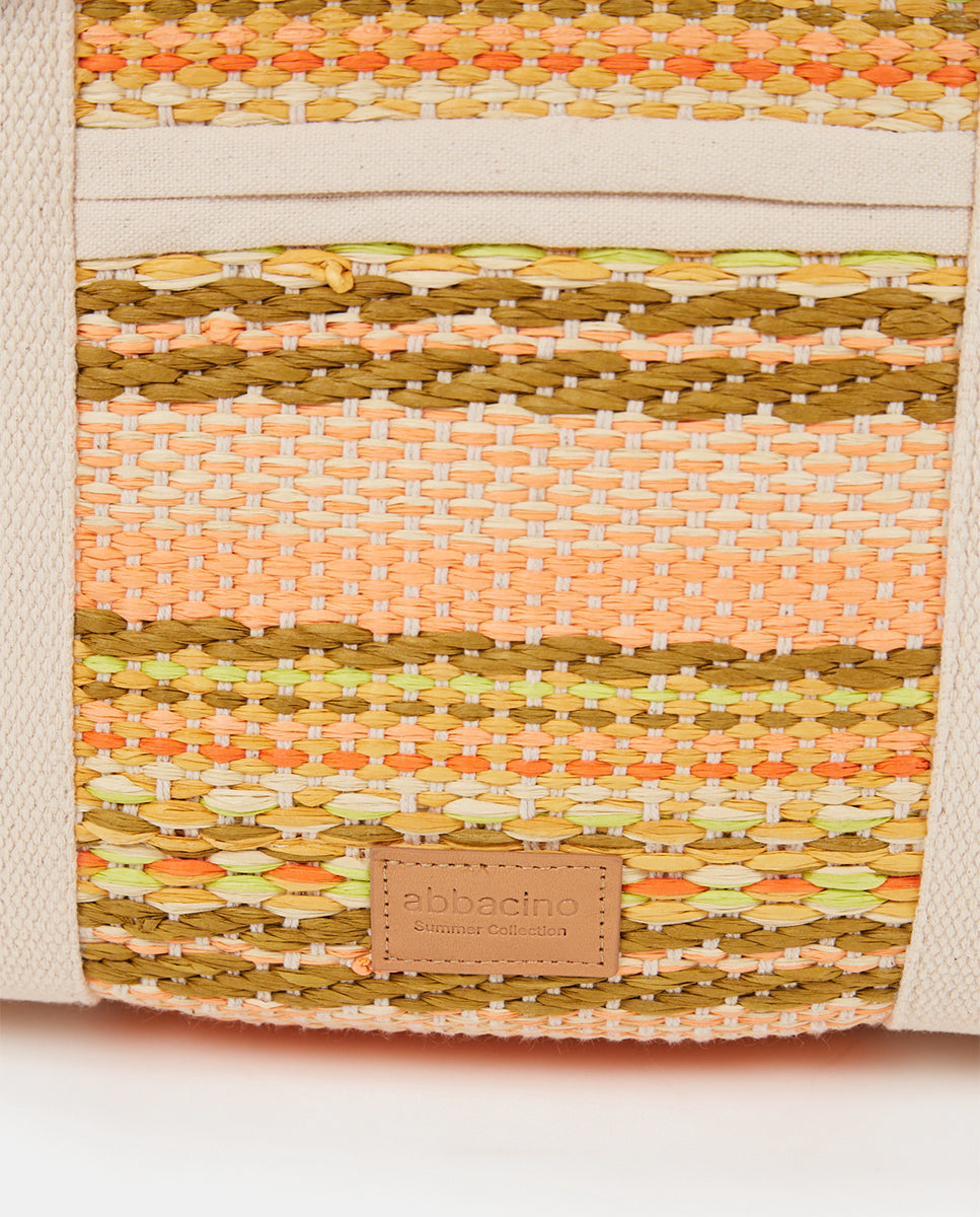 abbacino-bolsa-de-playa-capazo-amarillo-multicolor image 6