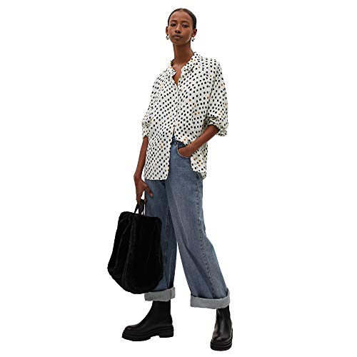 parfois-camisa-fluida-de-lunares-blanca-mujer image 8