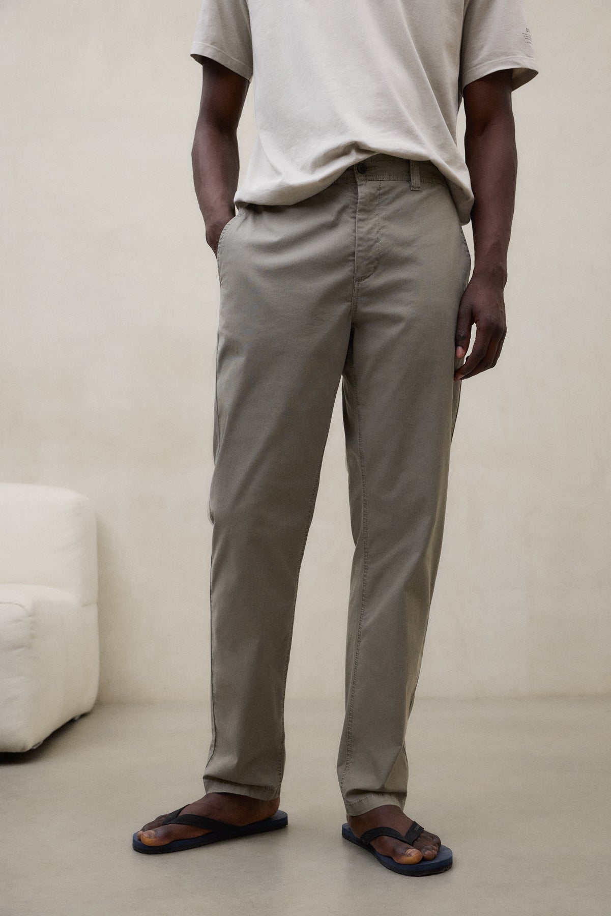 ecoalf-ethiwin-pantalones-marrones-de-hombre image 2