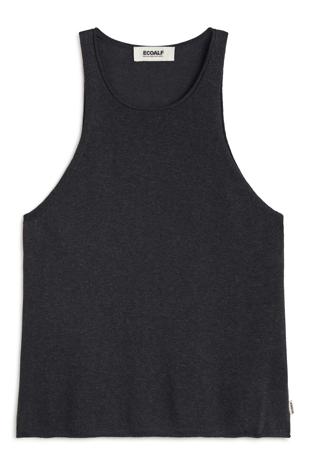 ecoalf-jersey-ceiba-azul-de-mujer-sin-mangas-cuello-redondo-viscosa-ecovero image 7